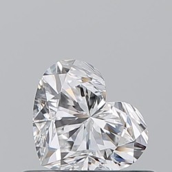 Diament serce, 0.51ct, VVS2, D, GIA 5536390864